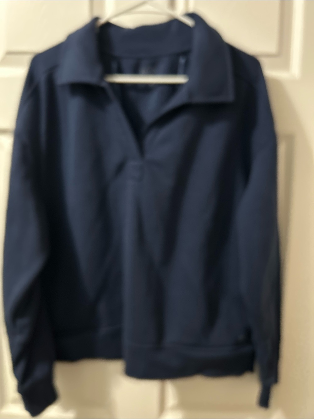 Freely Women’s Navy Full Zip Jacket XL Athletic Casual Lightweight